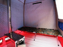 Мобильная баня-палатка МОРЖ c 2-мя окнами (Черный) в Кургане