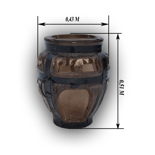 Тандыр-Камин Барельеф в Кургане