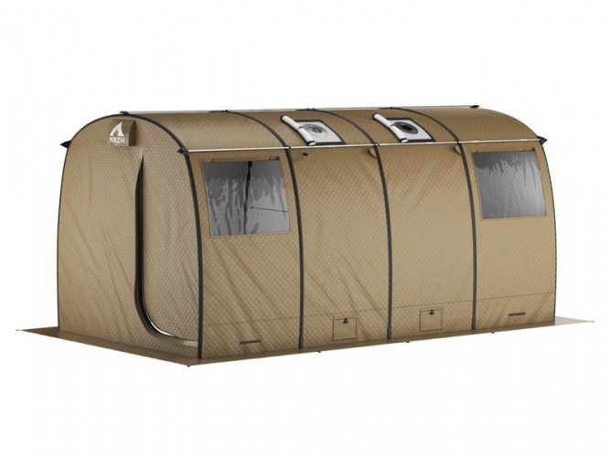 Мобильная баня-палатка МОРЖ Max XL в Кургане