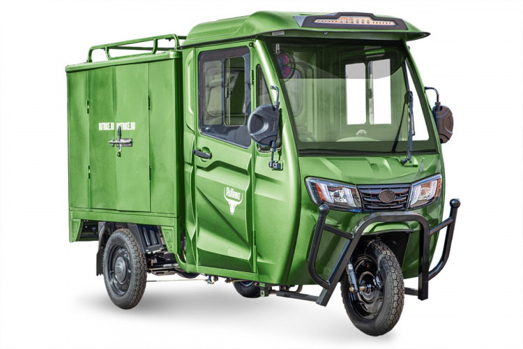 Грузовой электрический трицикл Rutrike КАРГО Кабина Дуал в Кургане