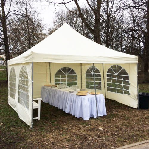 Шатер Пагода Giza Garden 5 х5 м белый в Кургане