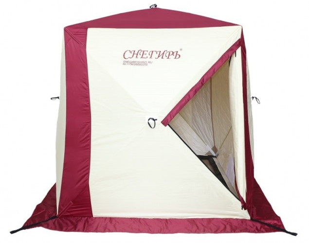 Зимняя палатка для рыбалки Куб Снегирь 3T в Кургане