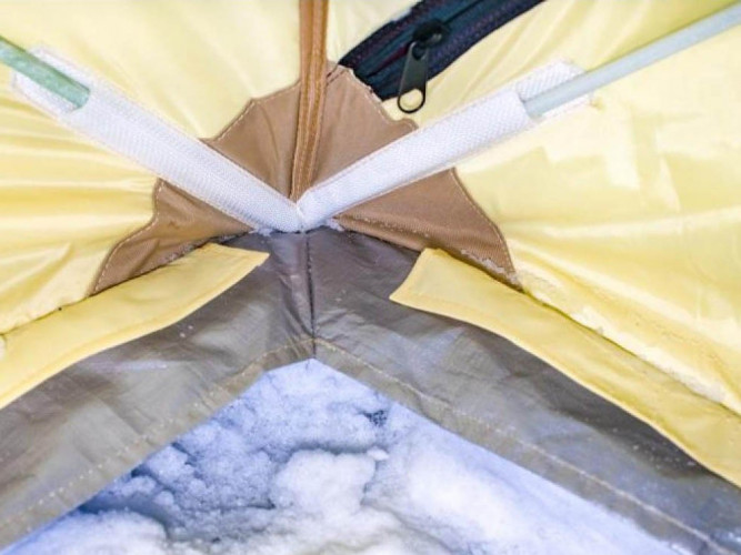 Зимняя палатка для рыбалки Куб Снегирь 3T в Кургане