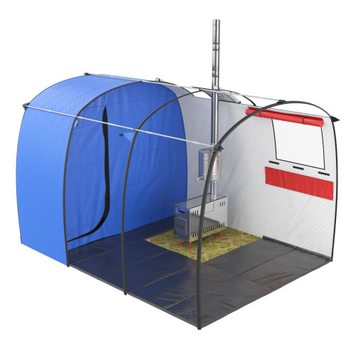 Пол для зимней-палатки-мобильной бани МОРЖ MAX в Кургане