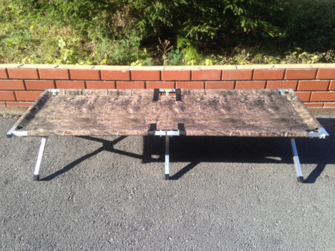 Раскладушка алюминиевая Медведь (190*65*40) в Кургане