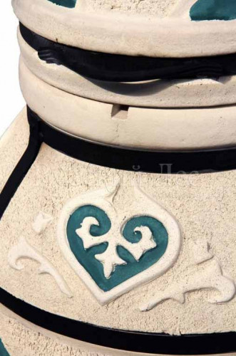 Тандыр Сармат Дастархан с откидной крышкой в Кургане