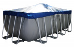 Тент для прямоугольного бассейна Intex/Bestway с надувной подушкой "Фиеста" в Кургане
