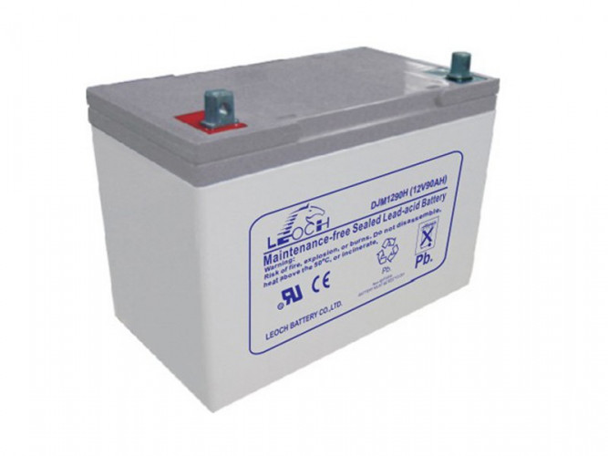 Аккумулятор Leoch DJM1290H (12 В, 90 Ач) в Кургане