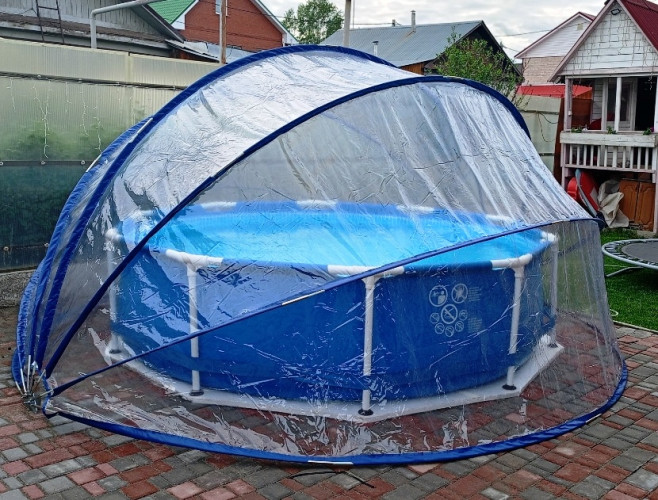 Купол-тент для бассейнов "Фиеста" в Кургане