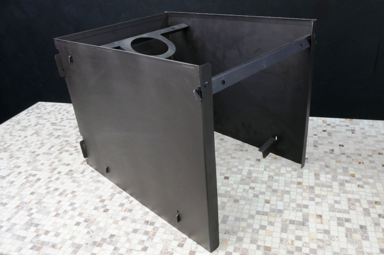 Экран для малой дровяной печи Сибтермо в Кургане