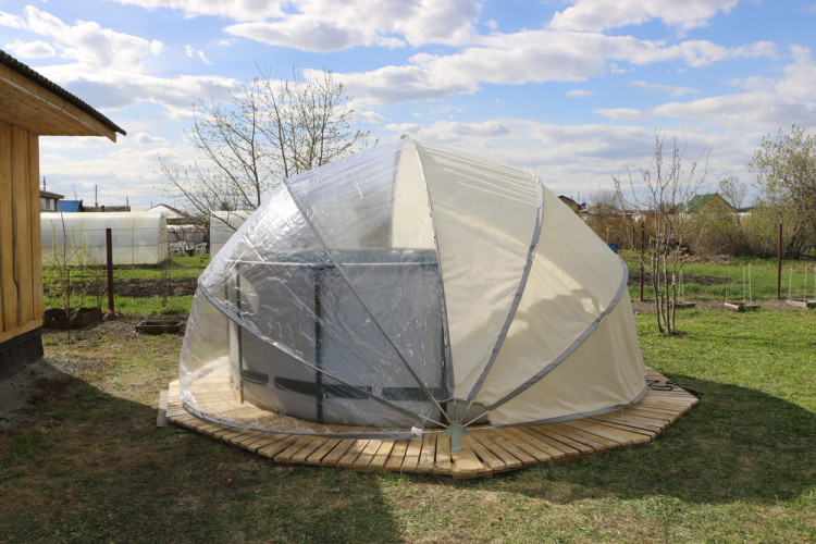 Купол-тент для бассейнов "Фиеста" КОМБИ в Кургане