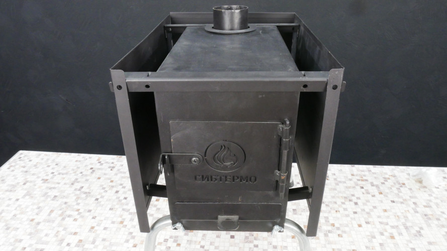 Экран для средней дровяной печи Сибтермо в Кургане