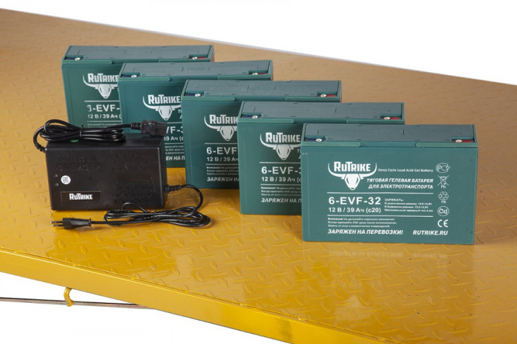 Грузовая электрическая тележка RuTrike СКЛАД 2500 NEW в Кургане