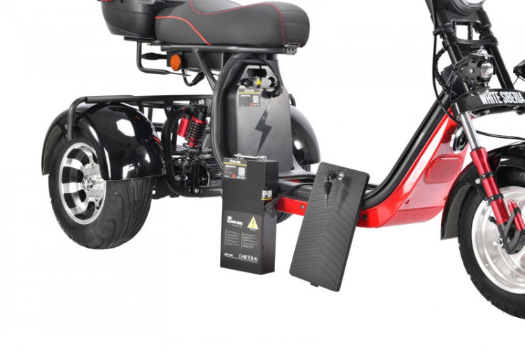Электроскутер White Siberia PRO TRIKE 3000W в Кургане