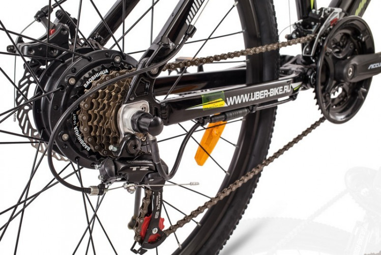 Электровелосипед UberBike S26 S 350W Black в Кургане