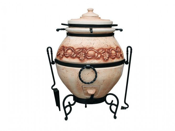 Тандыр Легенды с эффектом кракле в Кургане