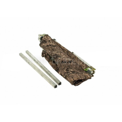 Раскладушка алюминиевая Медведь 180x75 см (широкая) в Кургане