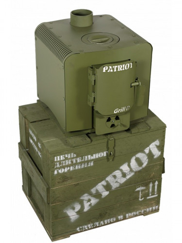 Печь длительного горения Grill’D Patriot 200 в Кургане