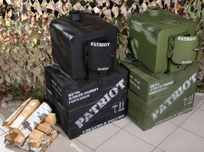 Печь длительного горения Grill’D Patriot 200 в Кургане