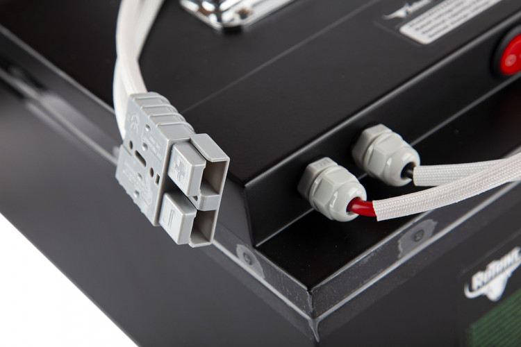 Тяговый железо-фосфатный аккумулятор RuTrike LiFePO4 60V32Ah (50А) в Кургане