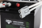 Тяговый железо-фосфатный аккумулятор RuTrike LiFePO4 60V48Ah (60А) в Кургане