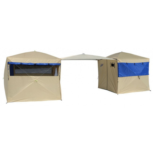 Шатер-тент Polar Bird 3SK-2шт + Тент-навес в Кургане