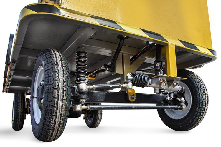 Платформенная тележка электрическая RuTrike ПЕРОН в Кургане