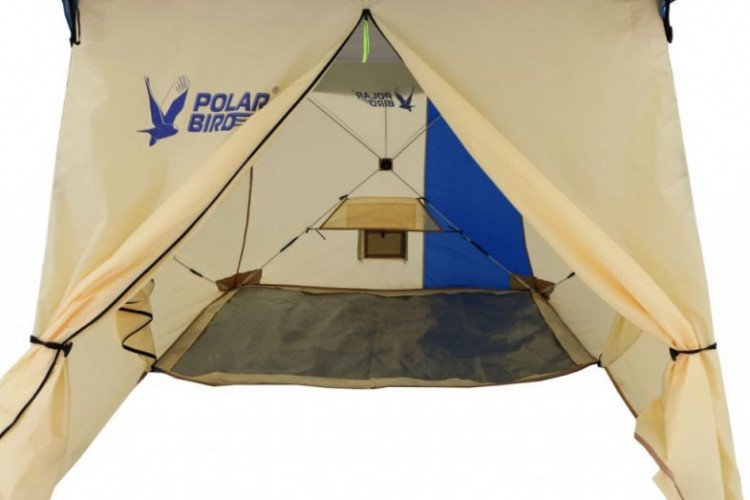 Шатер-тент Polar Bird 4SK Long + Тент-навес в Кургане