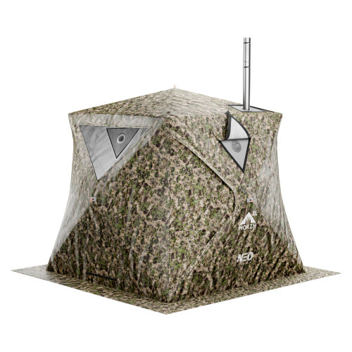 Мобильная баня-палатка МОРЖ КУБ XL NEO в Кургане