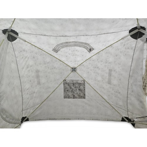 Палатка для рыбалки Медведь КУБ-4 Лонг утепленная в Кургане