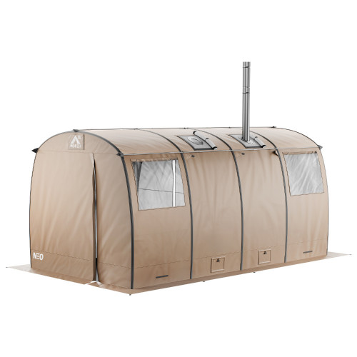 Мобильная баня-палатка МОРЖ MAX XL NEO в Кургане