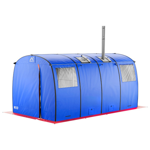 Мобильная баня-палатка МОРЖ MAX XL NEO в Кургане