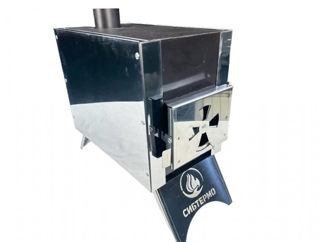 Печь дровяная Сибирка средняя из нержавейки  в Кургане