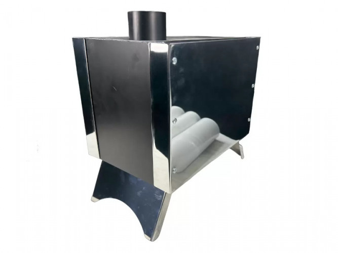 Печь дровяная Сибирка средняя из нержавейки  в Кургане