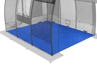 Пол из тарпаулина для палатки бани МОРЖ МАХ-МОРЖ Шатёр в Кургане