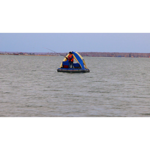 Надувной плот-палатка Polar bird Raft 260+слани стеклокомпозит в Кургане