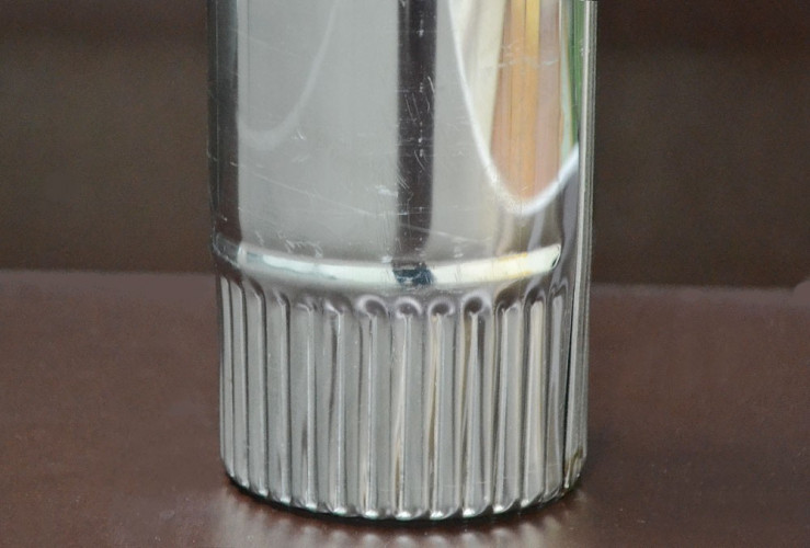 Сегмент трубы дымохода 90 мм. в Кургане