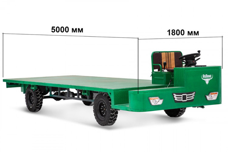 Грузовая электрическая тележка Rutrike БАЗА в Кургане