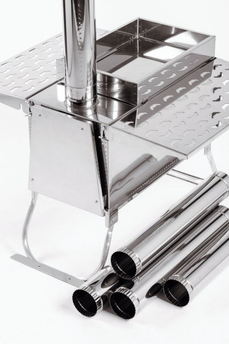 Печь-камин Инвент ПРО Большая в Кургане