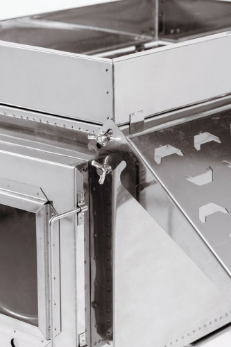 Печь-камин Инвент ПРО Средняя в Кургане