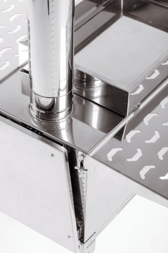 Печь-камин Инвент ПРО Средняя в Кургане