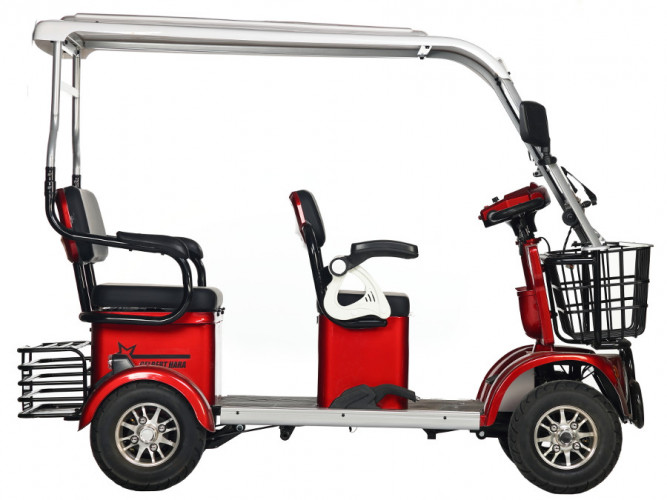 Пассажирский электротрицикл Rutrike Gelbert Hara в Кургане