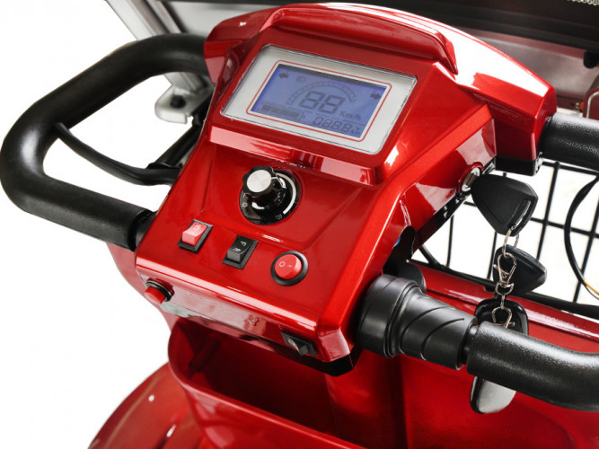 Пассажирский электротрицикл Rutrike Gelbert Hara в Кургане