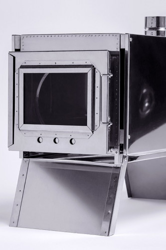 Печь-камин Инвент средняя в Кургане