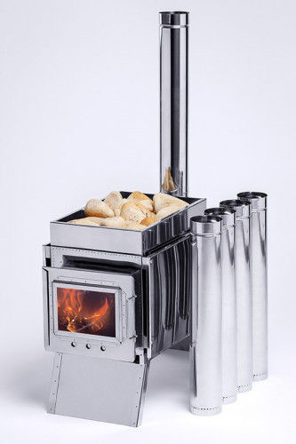 Печь-камин Инвент большая в Кургане