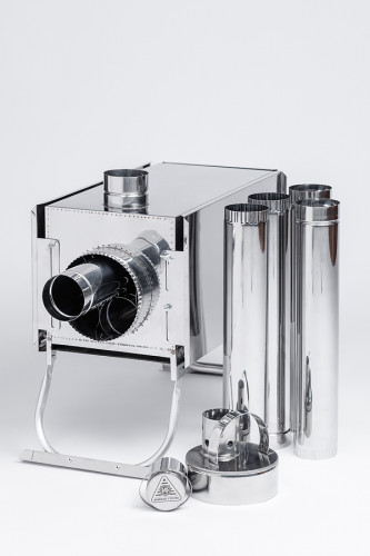 Печь Инвент экономка средняя с регулирующимися экранами в сумке в Кургане