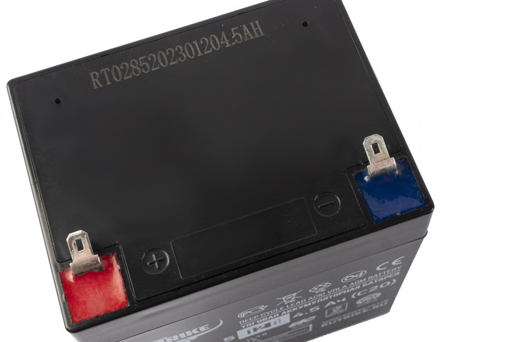 Тяговый гелевый аккумулятор RuTrike 6-GFM-4.5 (12V4.5A/H C20) в Кургане