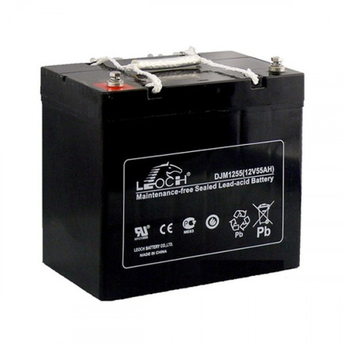 Аккумулятор Leoch DJM1255 AMG (12 В, 55 Ач) в Кургане