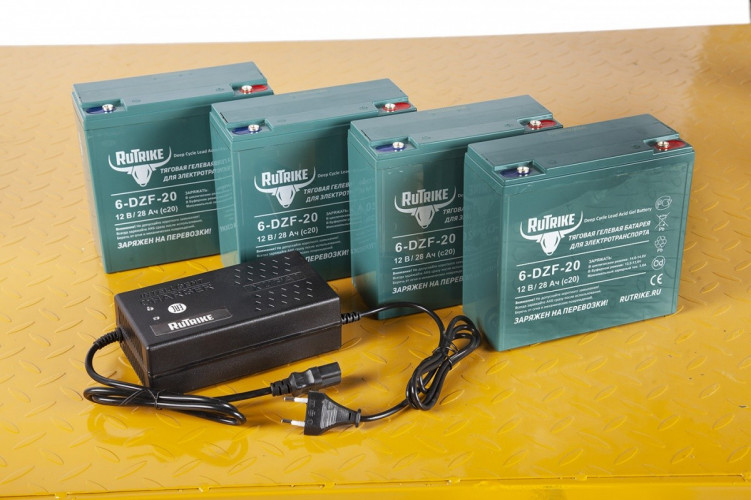 Грузовая электрическая тележка RuTrike Плита 1500 в Кургане