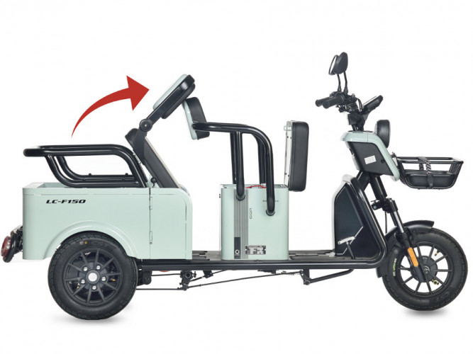 Пассажирский электротрицикл Wanshida LC-F150 в Кургане